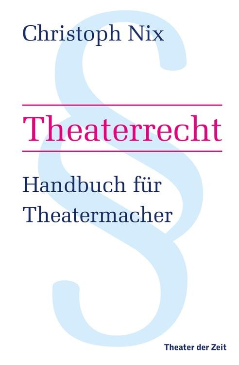 Produktbild: Theaterrecht