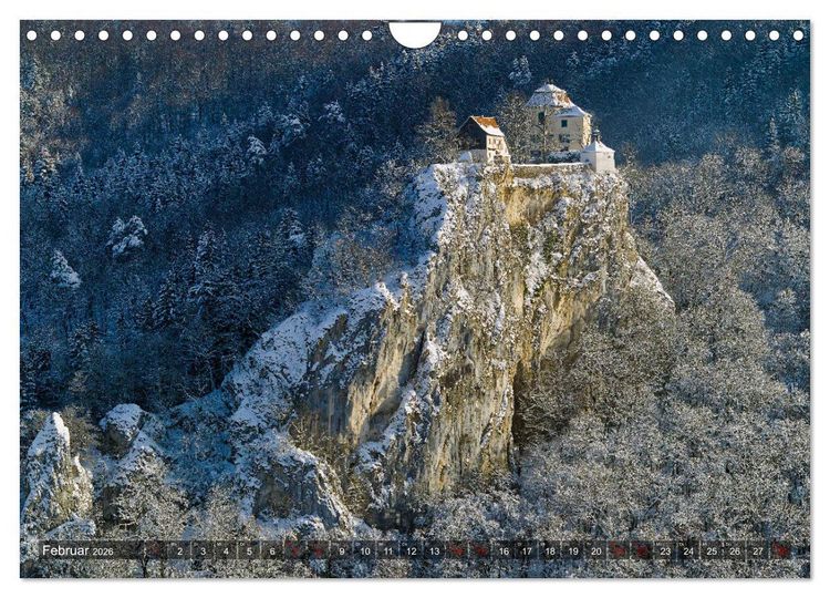 Produktbild: JahresZeiten an der Oberen Donau (Wandkalender 2026 DIN A4 quer), CALVENDO Monatskalender