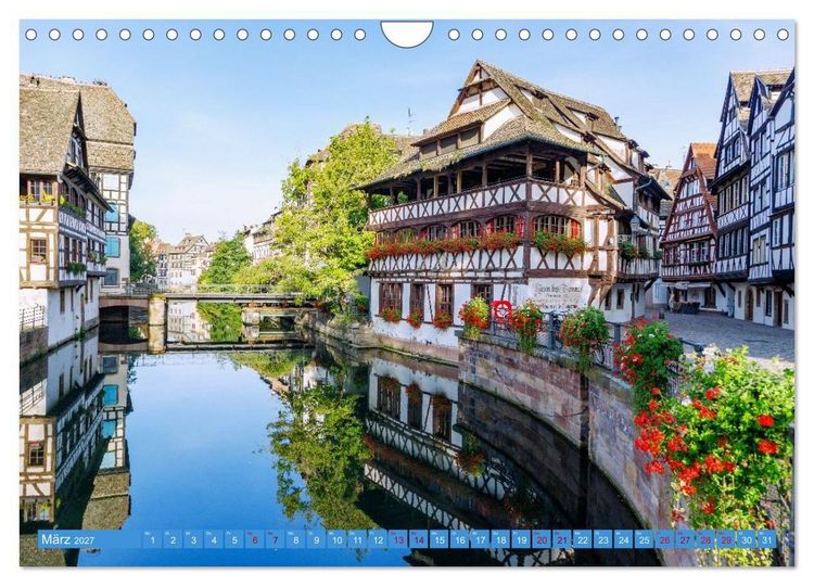 Produktbild: Strasbourg. Zeitlose Impressionen zwischen Ill und M&uuml;nster (Wandkalender 2027 DIN A4 quer), CALVENDO Monatskalender