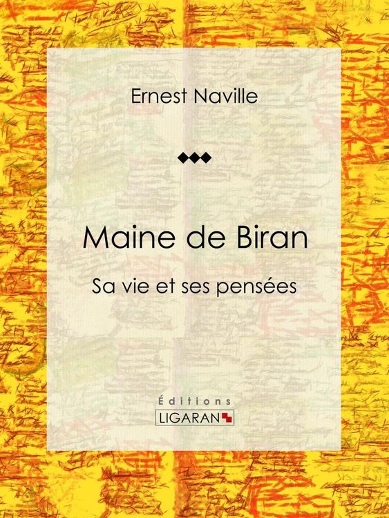 Produktbild: Maine de Biran