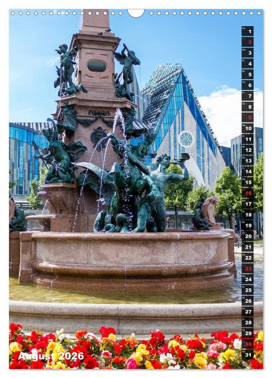 Produktbild: Mein Leipzig (Wandkalender 2026 DIN A3 hoch), CALVENDO Monatskalender