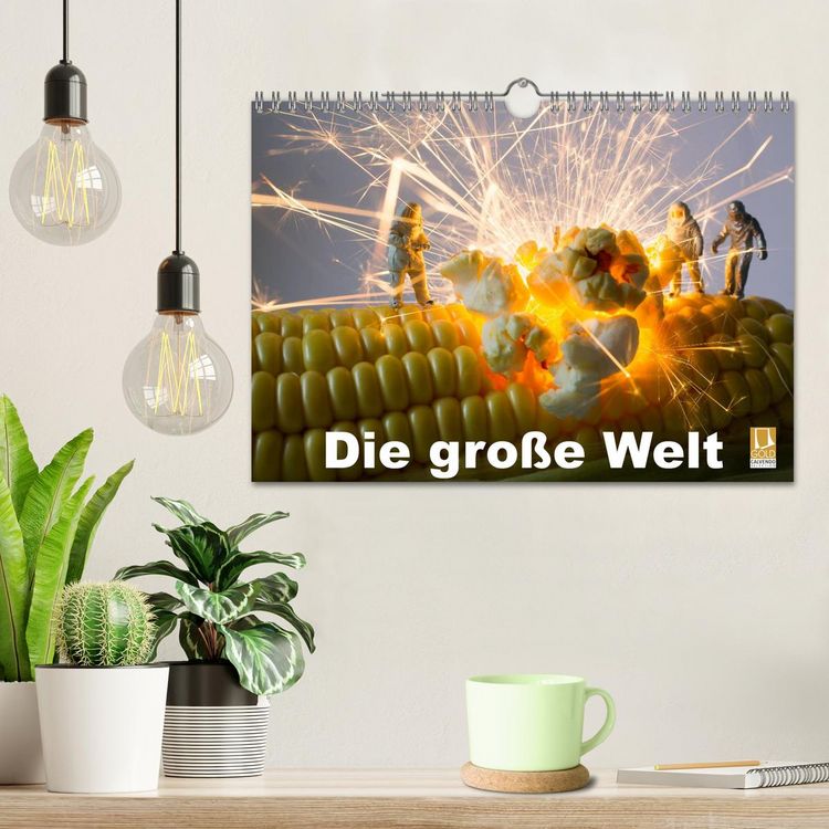 Produktbild: Die gro&szlig;e Welt (Wandkalender 2026 DIN A4 quer), CALVENDO Monatskalender
