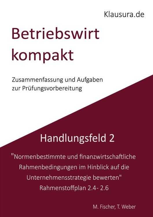 Produktbild: Betriebswirt kompakt Handlungsfeld 2.4-2.6