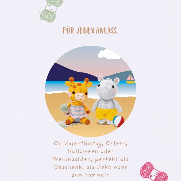 Produktbild: Durchs Jahr mit Amigurumi
