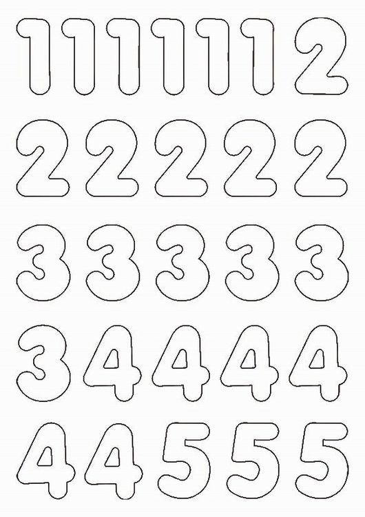 Produktbild: URSUS Blankoartikel Blanko-Magnete Zahlen & Symbole, 90er Set, 1,5 - 4,4 cm