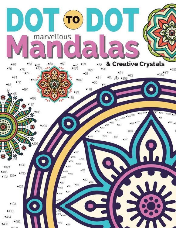 Produktbild: Dot To Dot Marvellous Mandalas & Creative Crystals