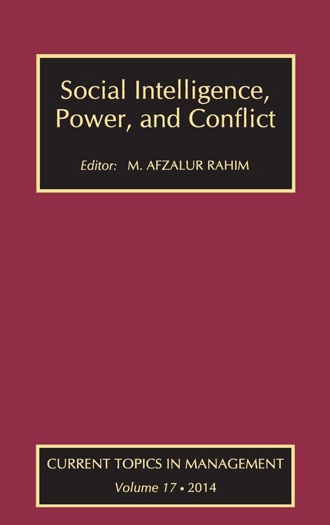 Produktbild: Social Intelligence, Power, and Conflict