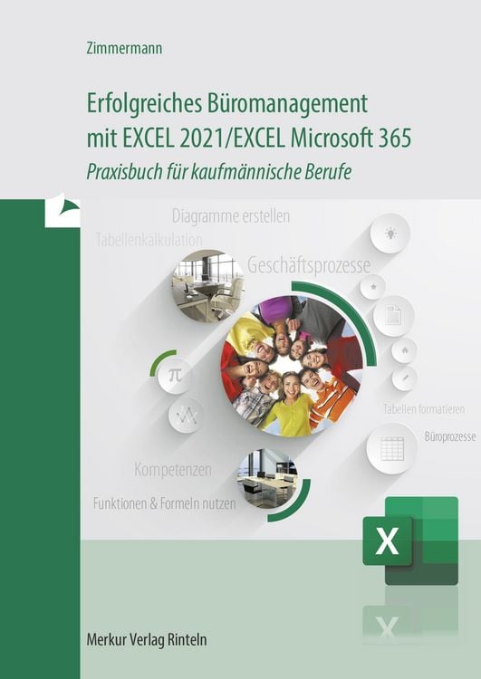 Produktbild: Erfolgreiches B&uuml;romanagement mit EXCEL 2021 / Excel Microsoft 365