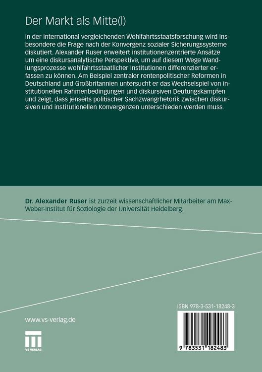Produktbild: Der Markt als Mitte(l)