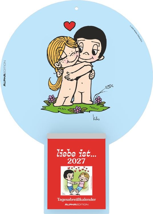 Produktbild: Liebe ist... Tagesabrei&szlig;kalender 2027