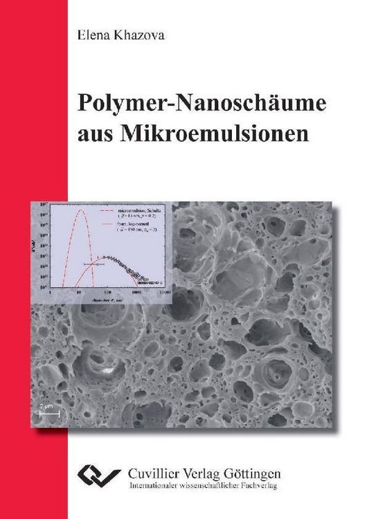 Produktbild: Polymer-Nanosch&auml;ume aus Mikroemulsion