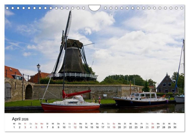 Produktbild: Friesland - Fryslan (Wandkalender 2026 DIN A4 quer), CALVENDO Monatskalender