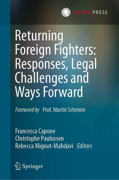 Produktbild: Returning Foreign Fighters: Responses, Legal Challenges and Ways Forward