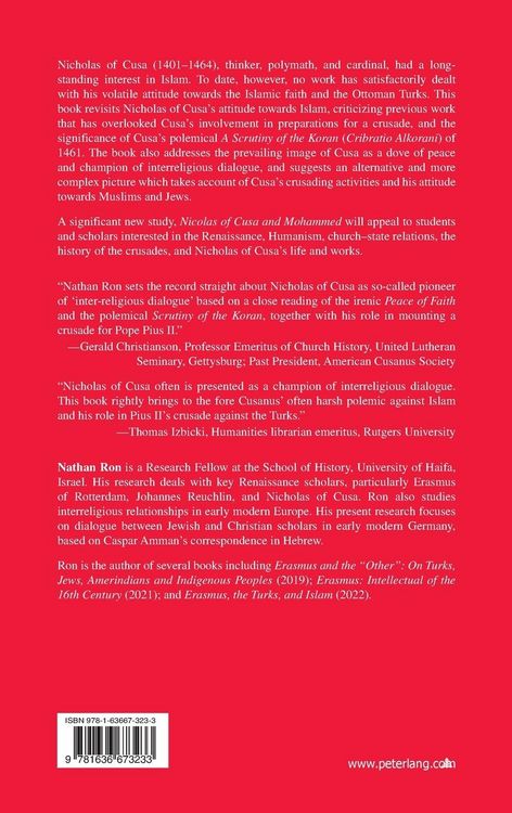 Produktbild: Nicholas of Cusa and Muhammad