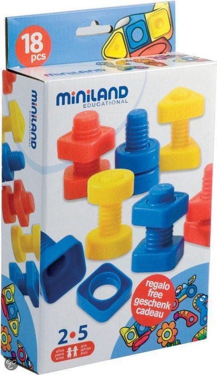 Produktbild: Nuts and Bolts 18 Pieces