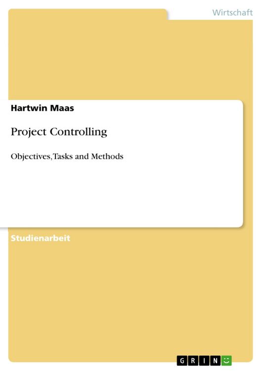 Produktbild: Project Controlling