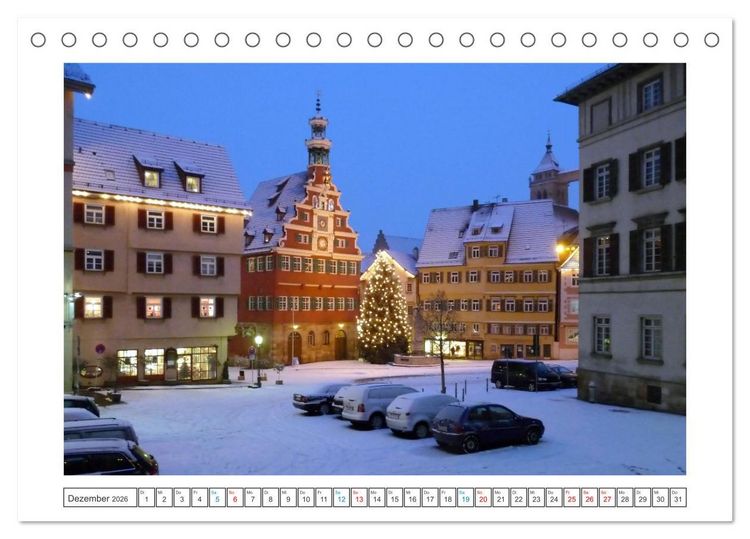 Produktbild: Stuttgart und seine Region (Tischkalender 2026 DIN A5 quer), CALVENDO Monatskalender