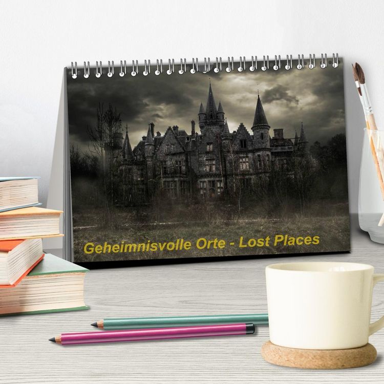 Produktbild: Geheimnisvolle Orte - Lost Places (Tischkalender 2027 DIN A5 quer), CALVENDO Monatskalender