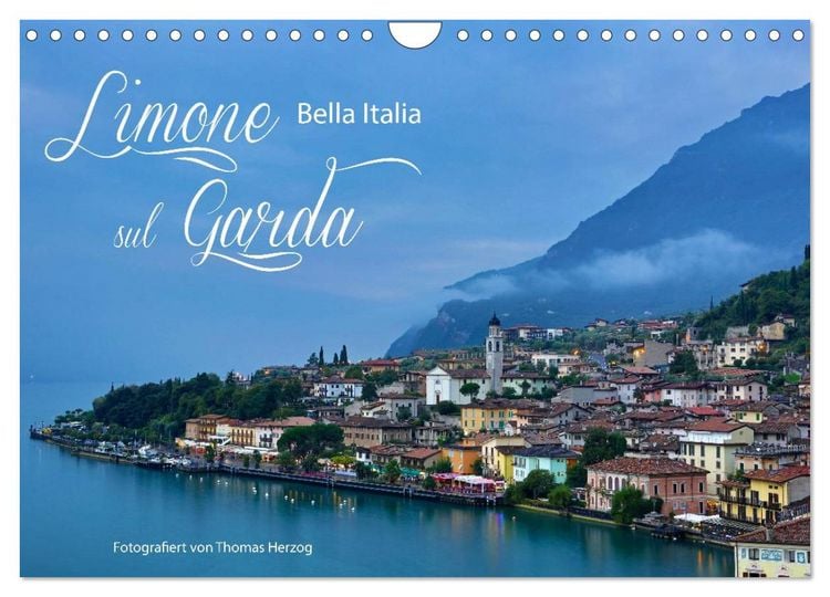 Produktbild: Limone sul Garda - Bella Italia (Wandkalender 2026 DIN A4 quer), CALVENDO Monatskalender