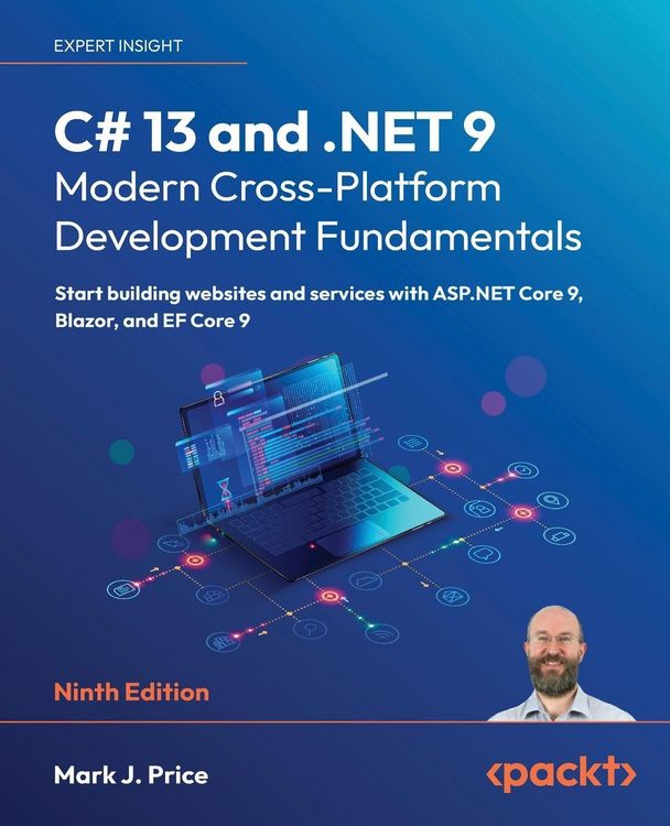 Produktbild: C# 13 and .NET 9 - Modern Cross-Platform Development Fundamentals - Ninth Edition