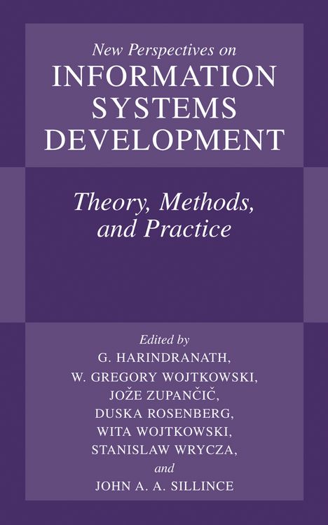 Produktbild: New Perspectives on Information Systems Development