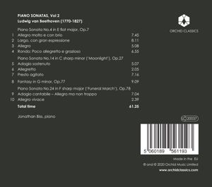 Produktbild: BEETHOVEN: Piano Sonatas Vol.2