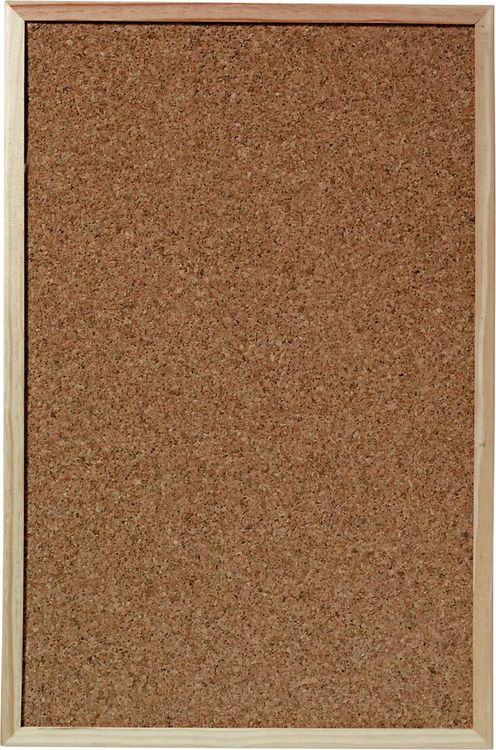 Produktbild: Herlitz 1600030 Korkpinnwand Holz Kork 400mm x 600mm