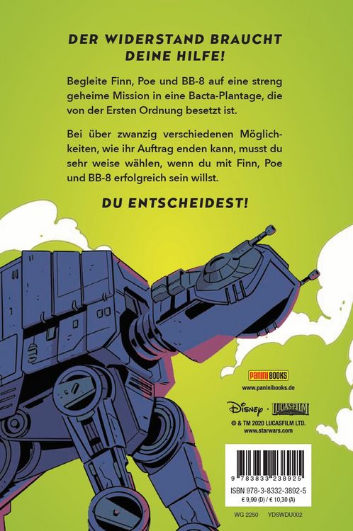Produktbild: Star Wars: Du entscheidest: Ein Abenteuer mit Finn & Poe