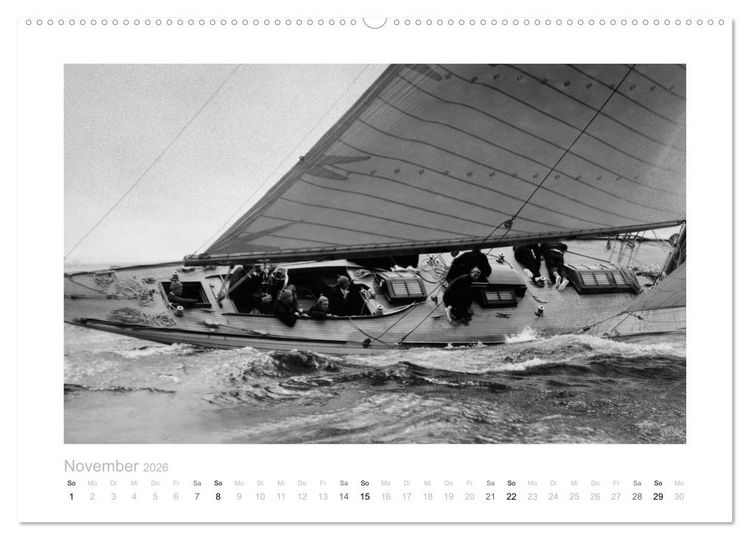 Produktbild: Unter Segeln und auf See (Wandkalender 2026 DIN A2 quer), CALVENDO Monatskalender