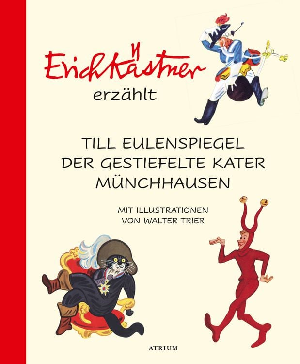 Produktbild: Erich Kästner erzählt: Till Eulenspiegel, Der gestiefelte Kater, Münchhausen