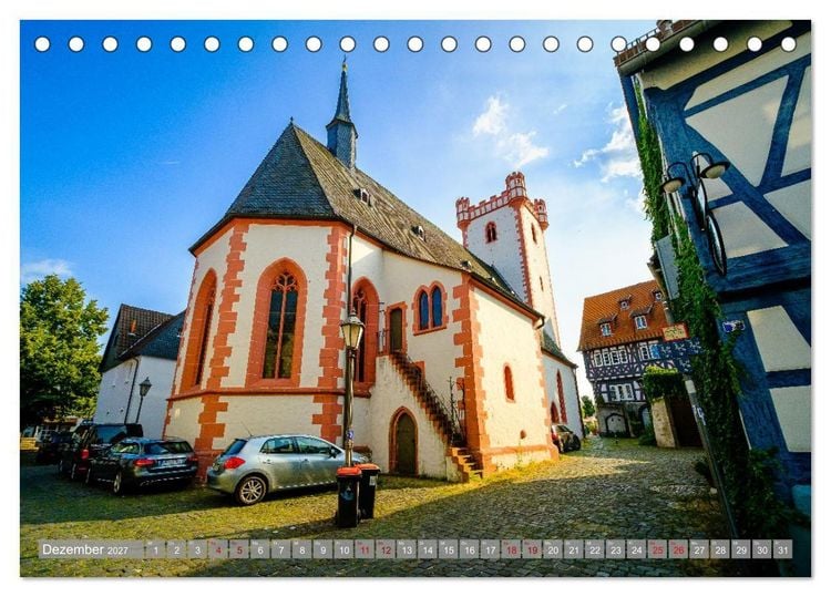 Produktbild: Ein Blick auf Hanau-Steinheim (Tischkalender 2027 DIN A5 quer), CALVENDO Monatskalender