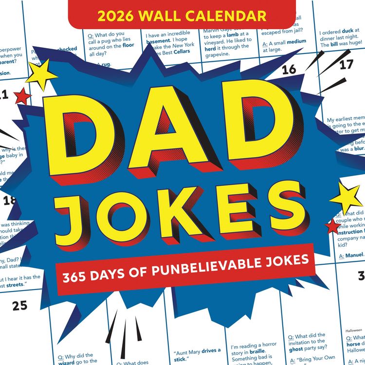 Produktbild: 2026 Dad Jokes Wall Calendar