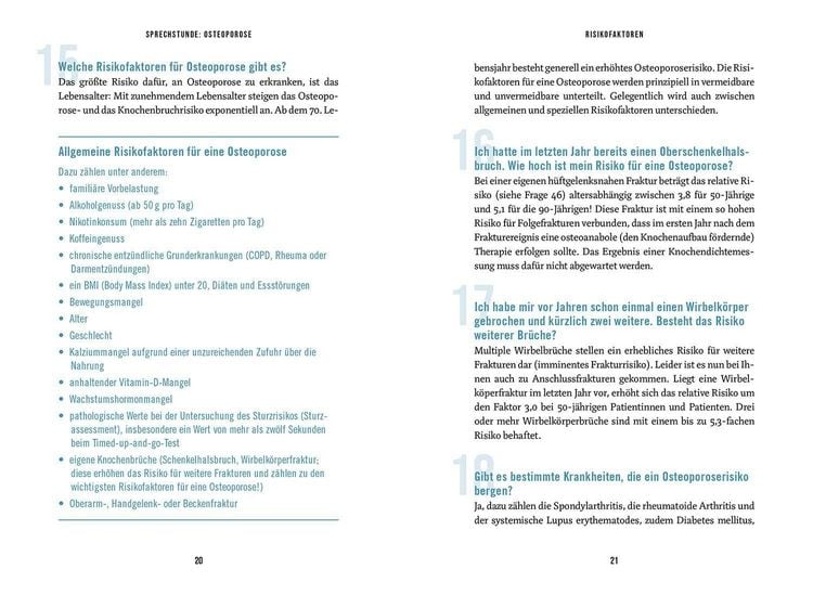 Produktbild: In der Sprechstunde: Osteoporose