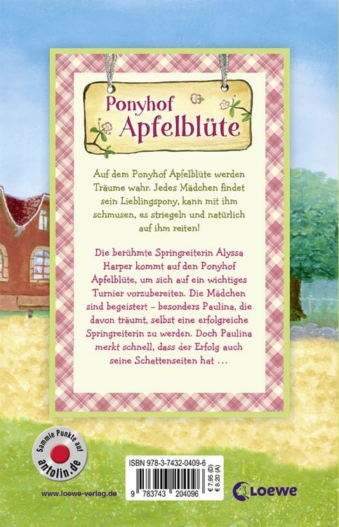 Produktbild: Ponyhof Apfelbl&uuml;te (Band 14) - Paulinas gro&szlig;er Traum