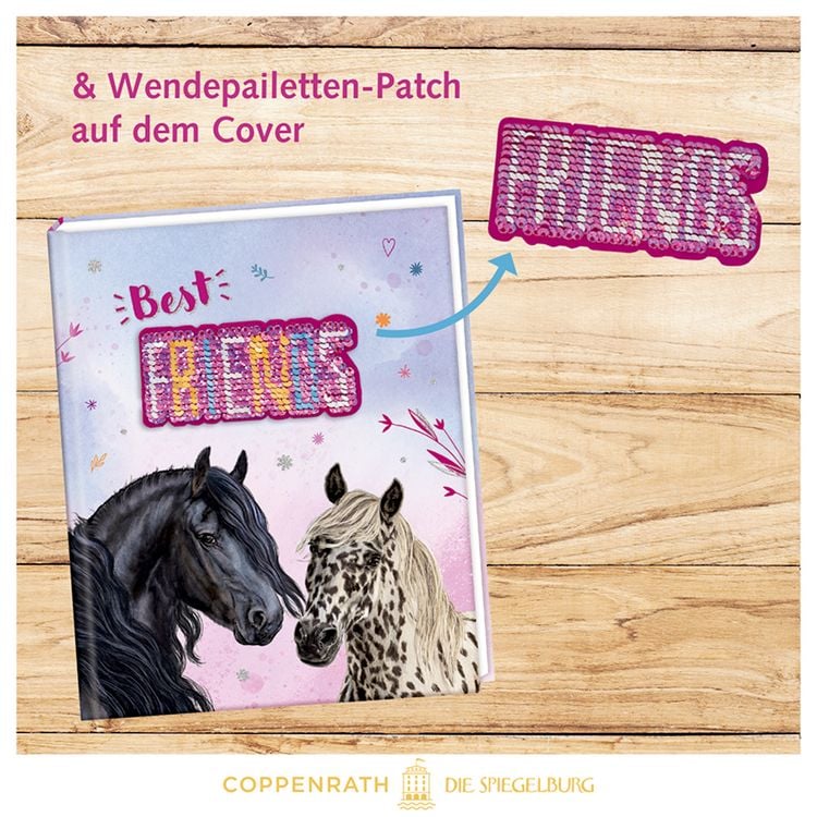 Produktbild: Freundebuch: Pferdefreunde (Wendepaill.) - Best friends
