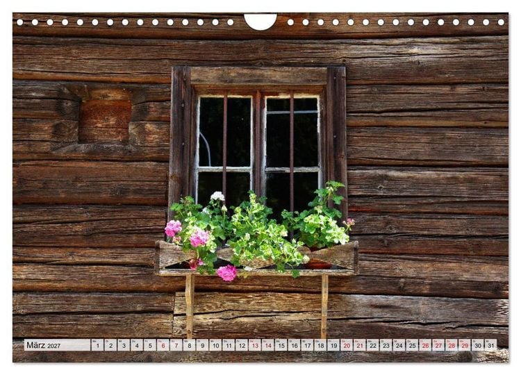 Produktbild: Bauernfenster (Wandkalender 2027 DIN A4 quer), CALVENDO Monatskalender