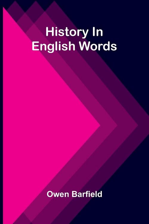 Produktbild: History in English words