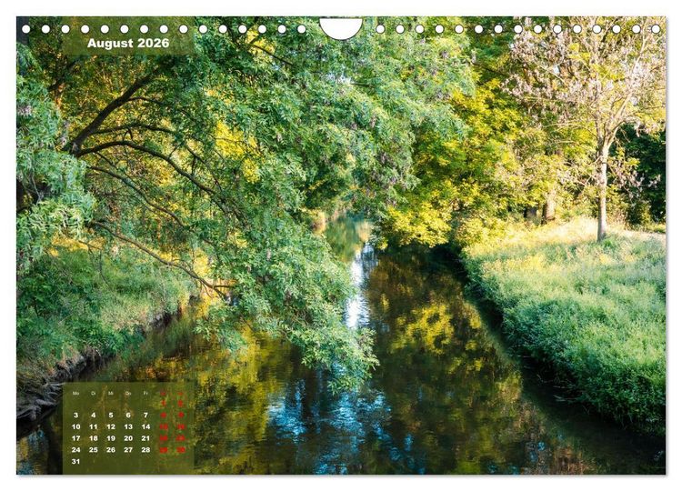 Produktbild: Ein Jahr Niederrhein Momente der Natur (Wandkalender 2026 DIN A4 quer), CALVENDO Monatskalender