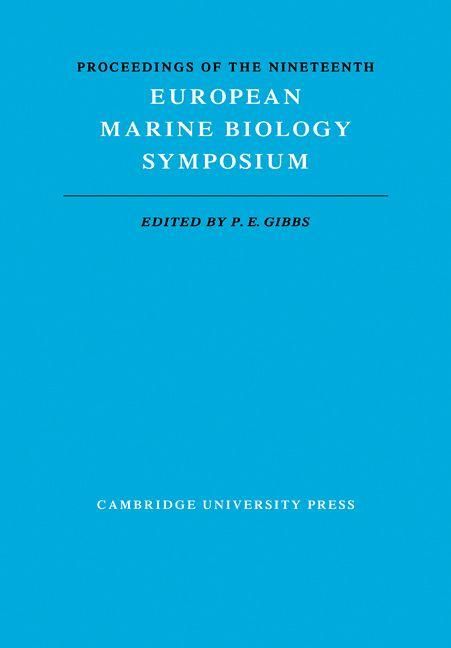 Produktbild: Proceedings of the Nineteenth European Marine Biology Symposium
