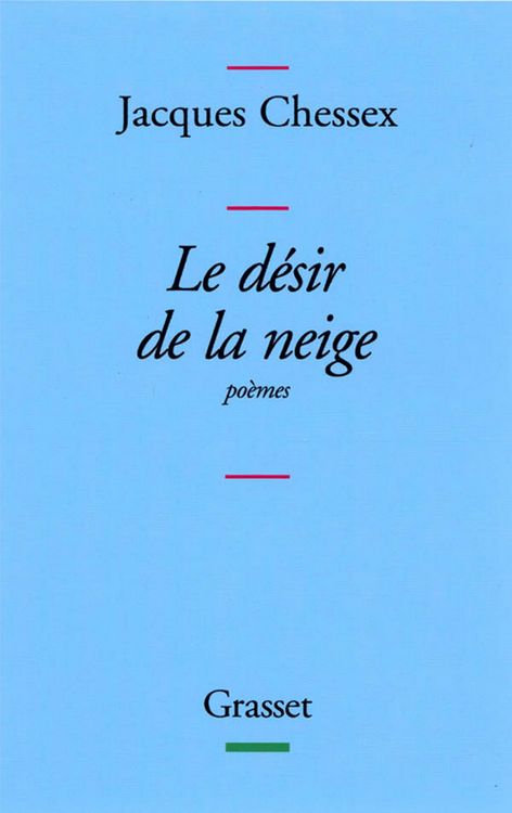 Produktbild: Le d&eacute;sir de la neige