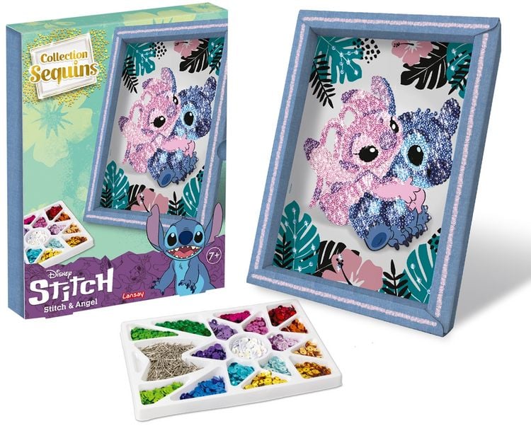 Produktbild: COLLECTION SEQUINS - Paillettenkunst Stitch & Angel