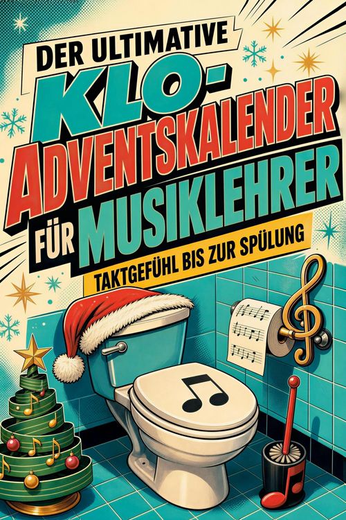 Produktbild: Der ultimative Klo-Adventskalender f&uuml;r Musiklehrer