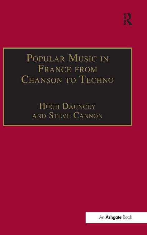 Produktbild: Popular Music in France from Chanson to Techno