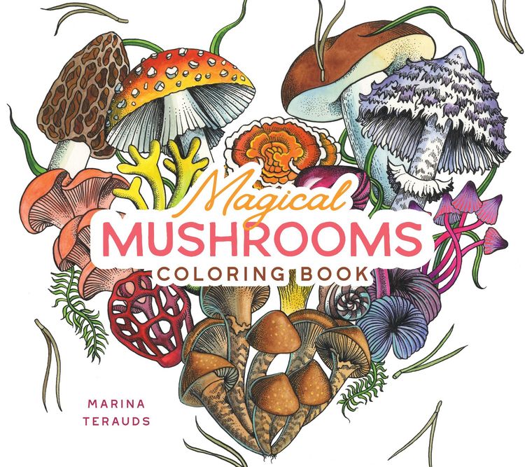 Produktbild: Magical Mushrooms Coloring Book
