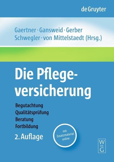 Produktbild: Die Pflegeversicherung