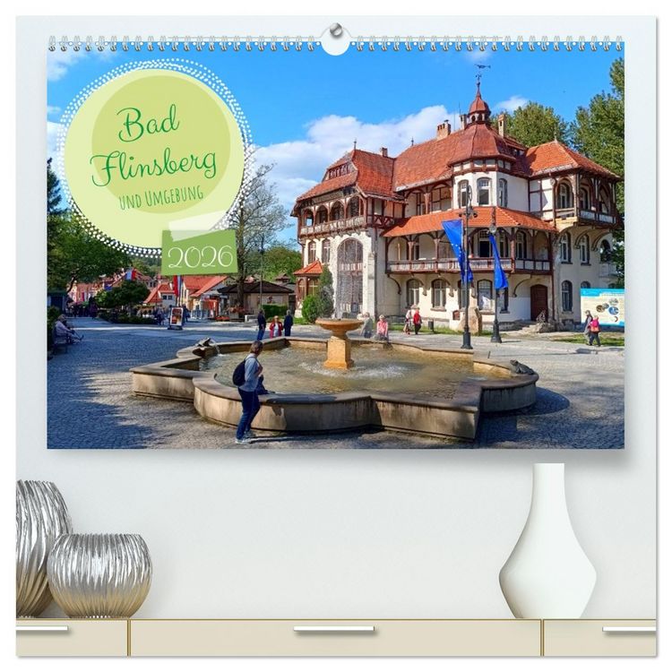 Produktbild: Bad Flinsberg und Umgebung (hochwertiger Premium Wandkalender 2026 DIN A2 quer), Kunstdruck in Hochglanz
