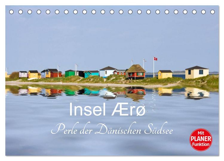 Produktbild: Insel &AElig;r&oslash; - Perle der D&auml;nischen S&uuml;dsee (Tischkalender 2026 DIN A5 quer), CALVENDO Monatskalender