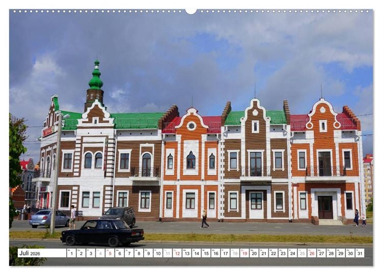 Produktbild: Malerisches Russland - Impressionen aus Joschkar-Ola (hochwertiger Premium Wandkalender 2026 DIN A2 quer), Kunstdruck in Hochglanz