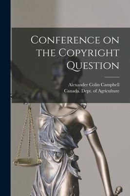Produktbild: Conference on the Copyright Question [microform]