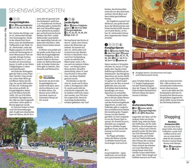 Produktbild: Vis-&agrave;-Vis Reisef&uuml;hrer Stockholm